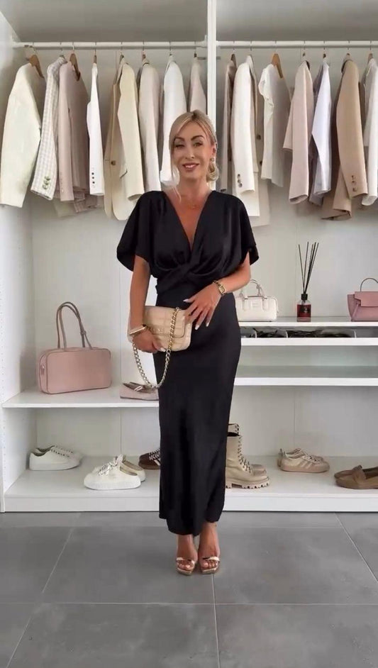 Valeria™ - Satin Dress