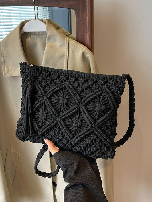 Ava™ | Woven Crossbody Bag