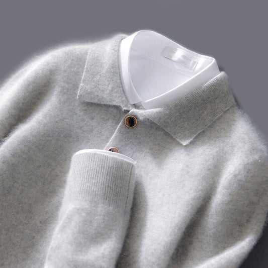 Frank | Cashmere Polo Long Sleeve