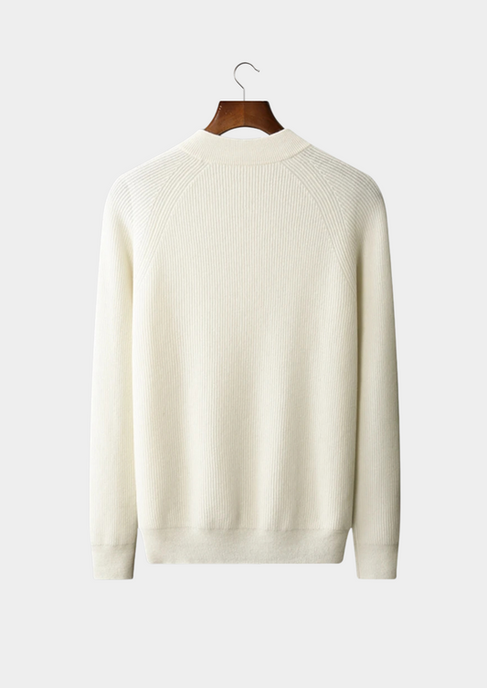 PREMIUM CASHMERE BUTTON SWEATER