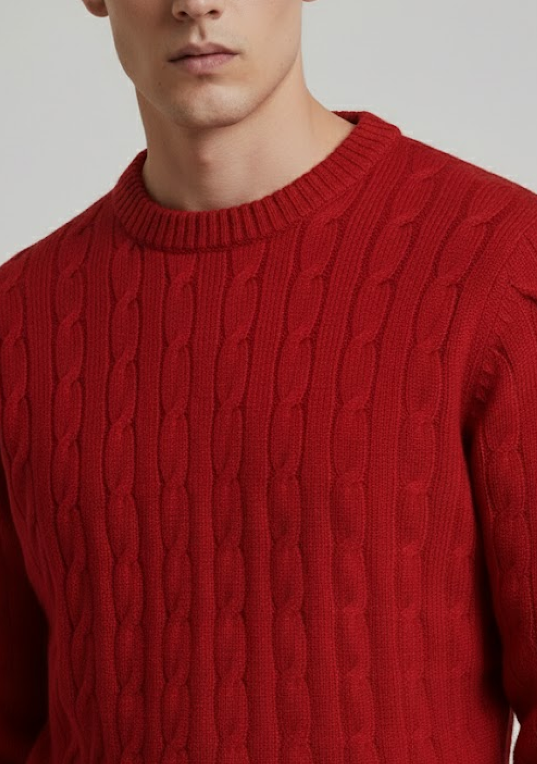 Pure Cashmere Cable-Knit Sweater