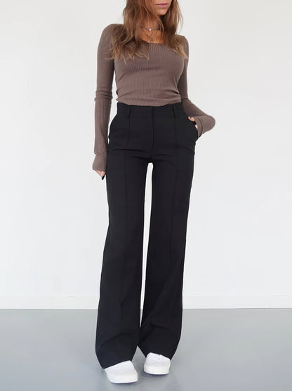 Kaela - Casual Wide-Leg Trousers