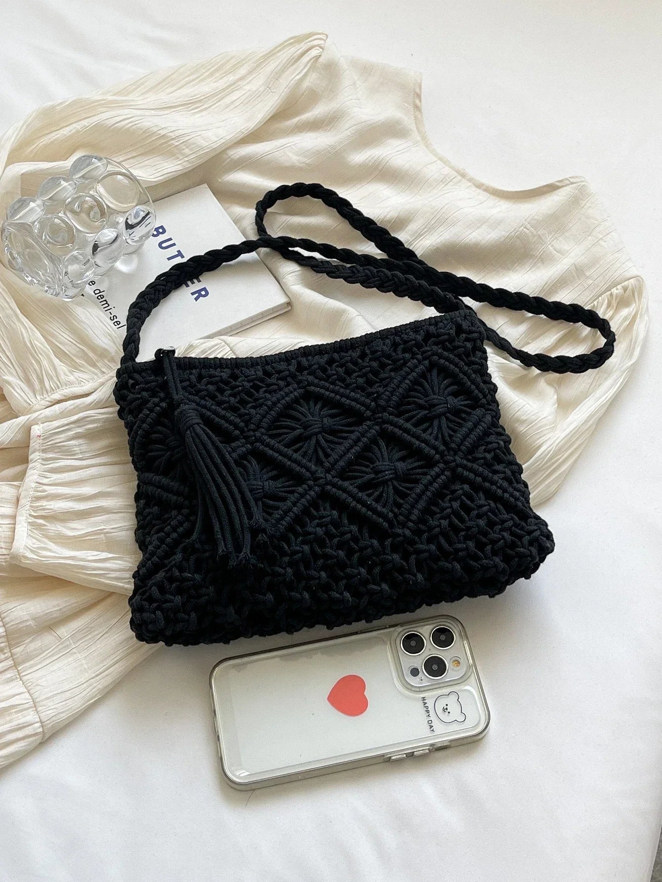 Ava™ | Woven Crossbody Bag