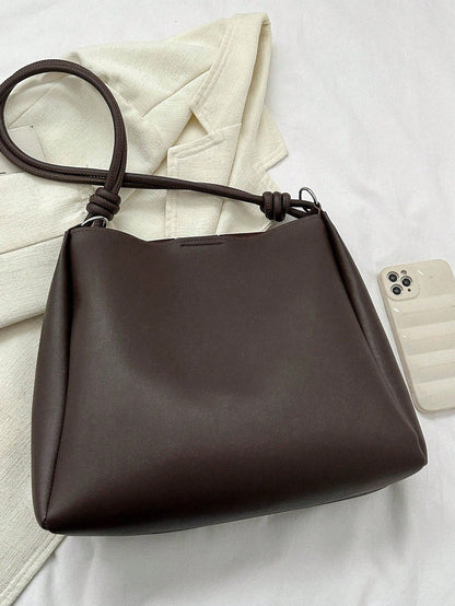 Aloria™ | Knot-Detail Bucket Bag