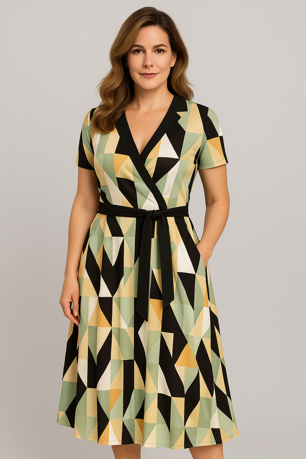 Ava - Rainbow Striped Maxi Dress