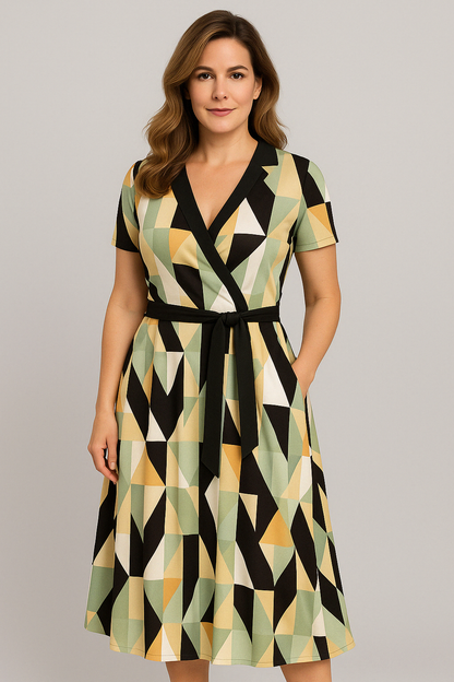 Ava - Rainbow Striped Maxi Dress