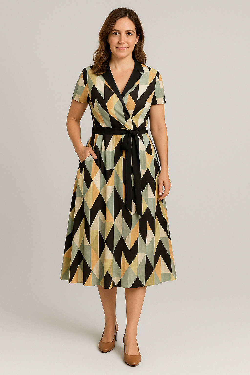 Ava - Rainbow Striped Maxi Dress