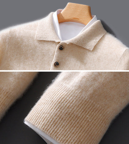 Frank | Cashmere Polo Long Sleeve