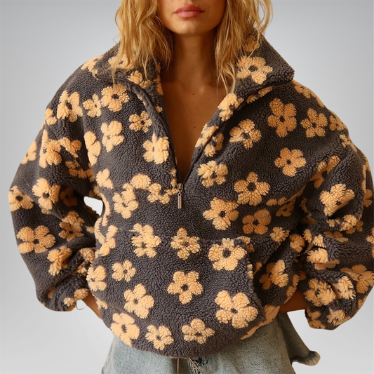 Daisy | Cozy Bloom Oversized Fleece