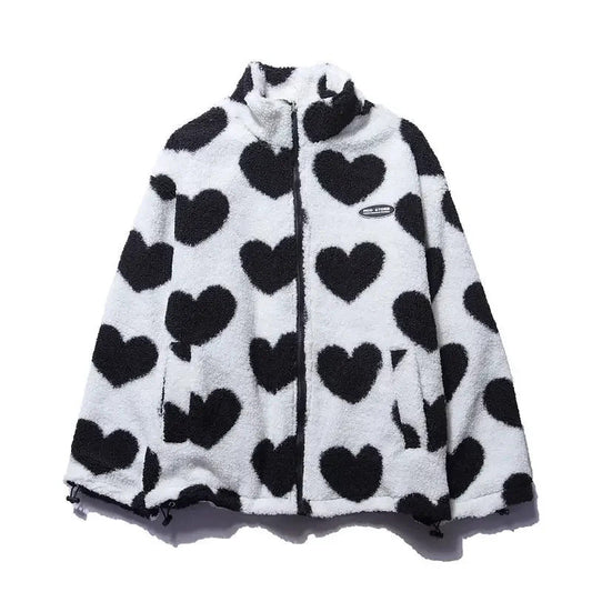 Elsie | Reversible Heart Jacket
