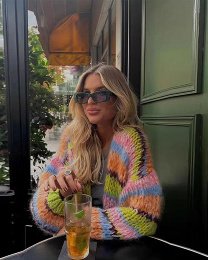 Livia | Playful Knitted Cardigan