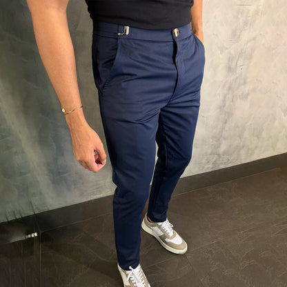 Slim Fit Stretch Pants for Men