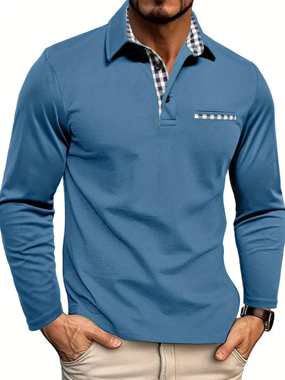 Long-Sleeve Polo Shirt
