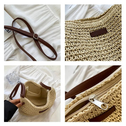 Willow Charm™ | Woven Crossbody Bag