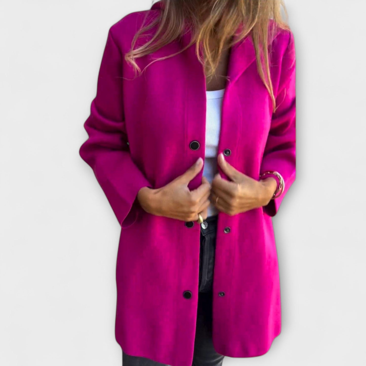 Hooded Long Coat "Jane"