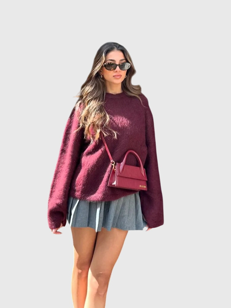 Adrianna | Stylish Fluffy Sweater