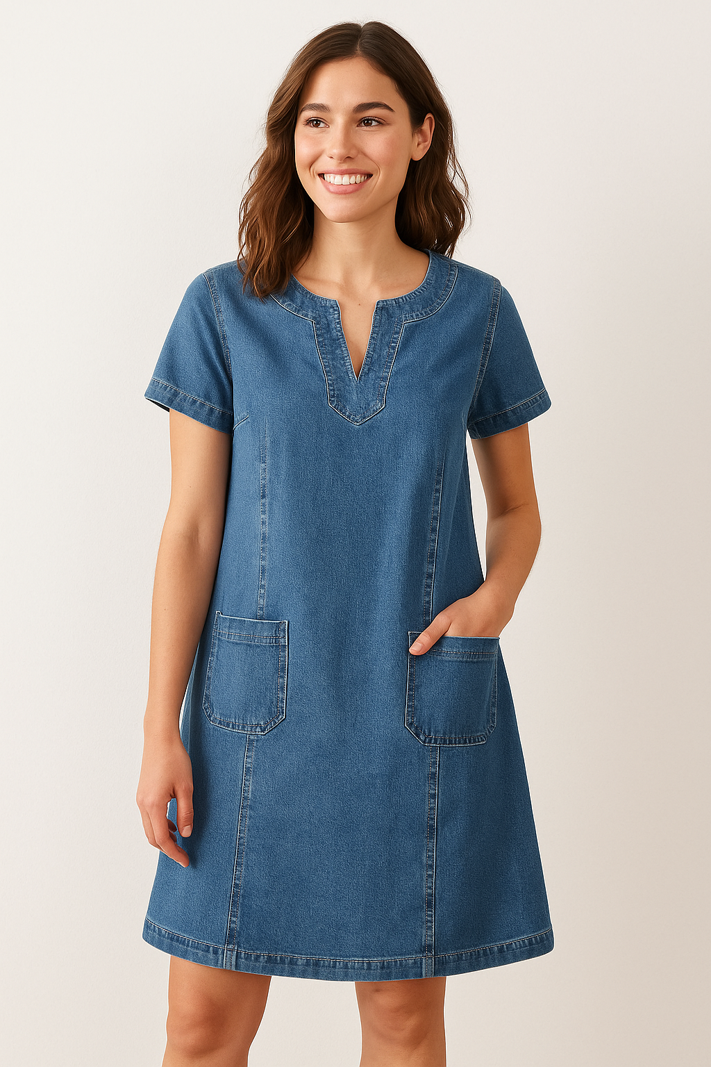 Sofia® | Elegant Denim Dress
