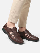 Men's Closed Sandals – Velcro Strap